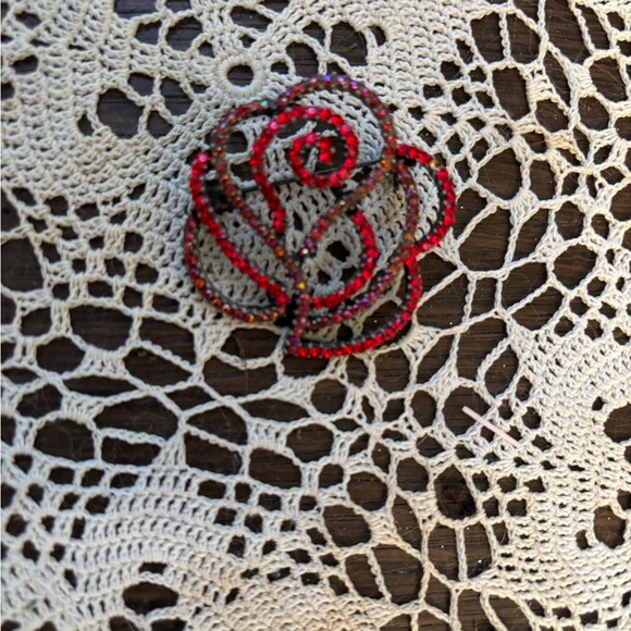 Lot of 9 Vintage Costume Jewelry Brooches ~ 50’s ~ 60’s Rockabilly Mad Men - Picture 3 of 10